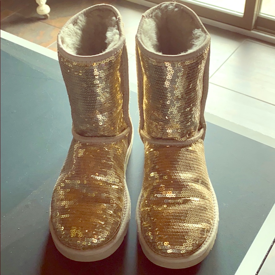 Sequined Uggs